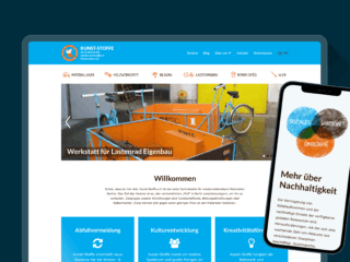 Revamping an art & sustainability website